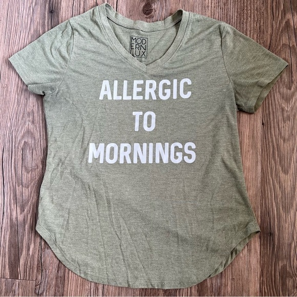 Modern Lux Allergic To Mornings Tee & Grayson Threads Sunnies & Sandals Tank - Picture 3 of 5